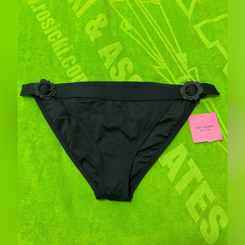 Kate Spade Flower Buckle Bikini Bottom Sz.L